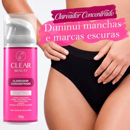 Clareador De Manchas na PELE Clear Beauty - DonizStore