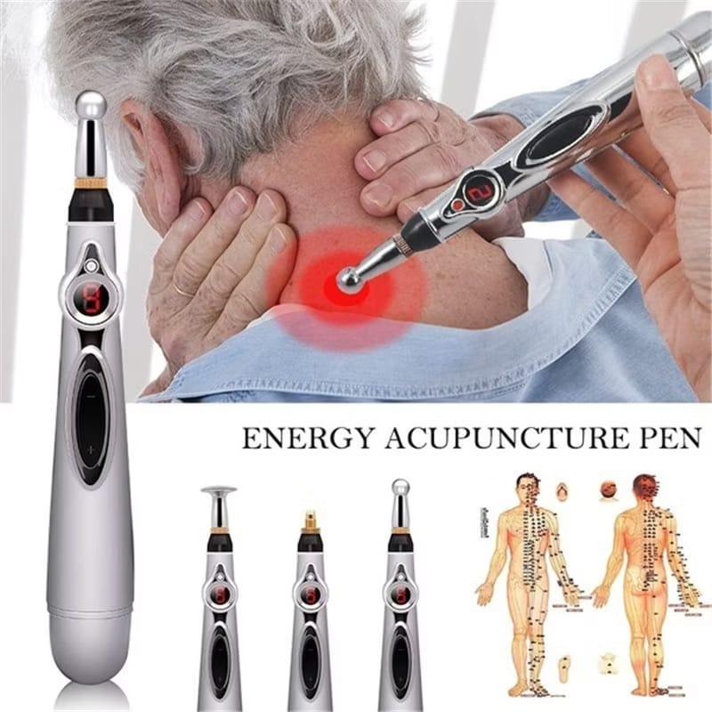Caneta de Acupuntura Estimulador Elétrico Alívio Instantâneo