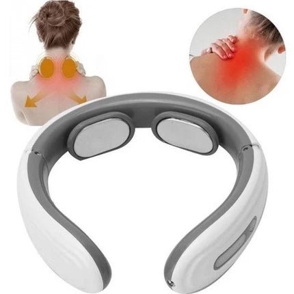 Aparelho Massageador de Pescoço Corpo Com Eletrodos Massagem Relaxante Fisioterapia - DonizStore