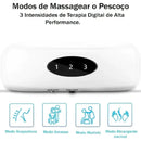 Aparelho Massageador de Pescoço Corpo Com Eletrodos Massagem Relaxante Fisioterapia