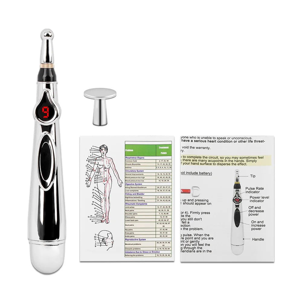 Caneta de Acupuntura Estimulador Elétrico Alívio Instantâneo - DonizStore