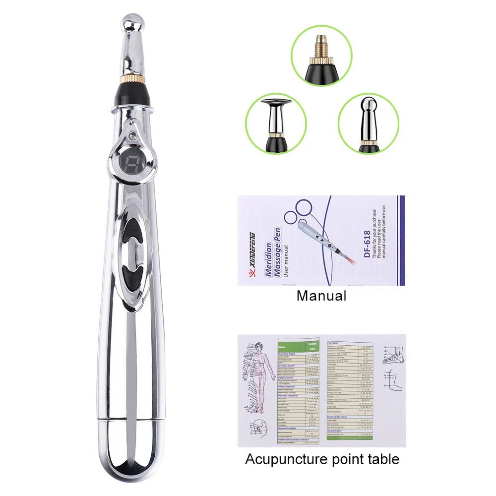 Caneta de Acupuntura Estimulador Elétrico Alívio Instantâneo - DonizStore