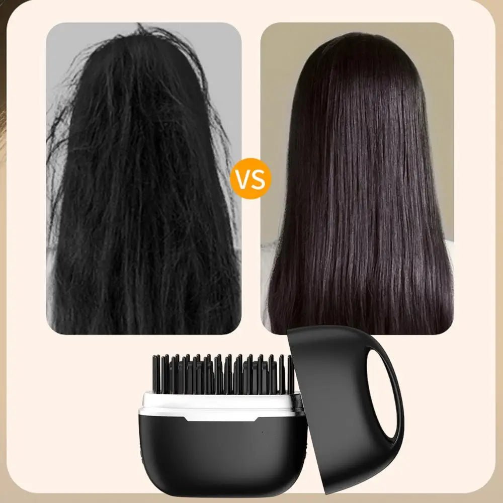 Escova alisadora modela e reduz o frizz. - DonizStore