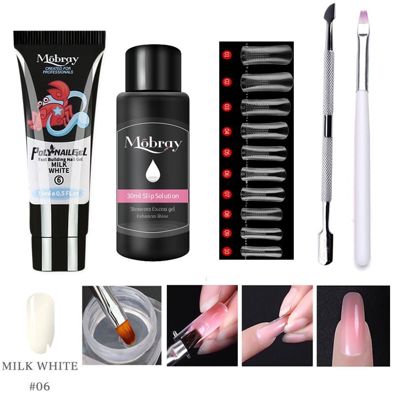 Gel Alongador de Unhas Polygel - DonizStore