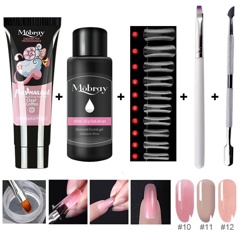 Gel Alongador de Unhas Polygel - DonizStore