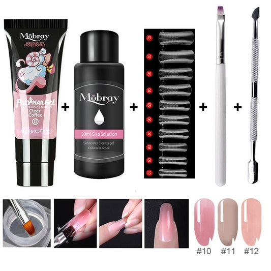 Gel Alongador de Unhas Polygel - DonizStore