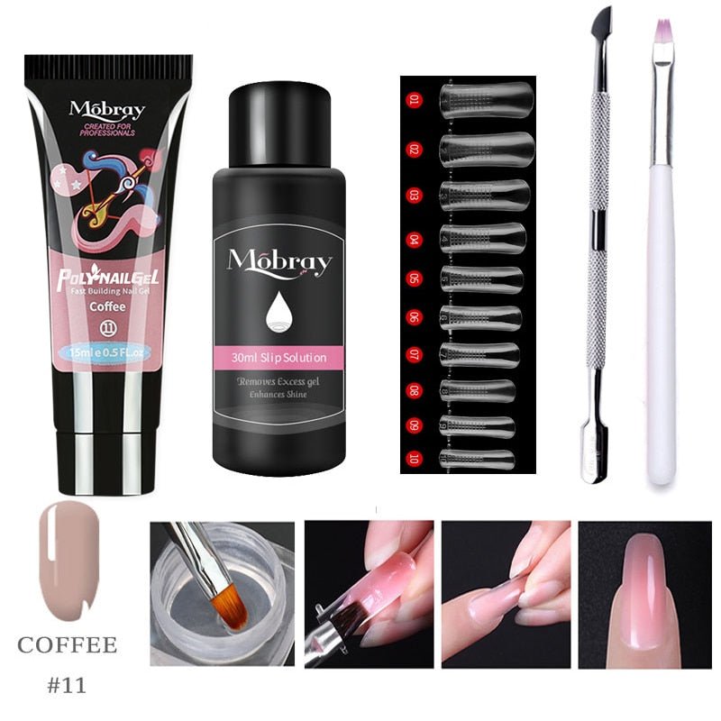 Gel Alongador de Unhas Polygel - DonizStore